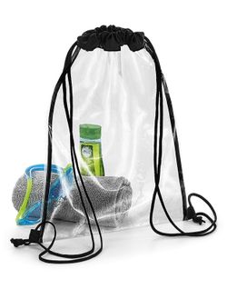 Transparente Kordelzugtasche