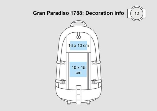 Gran Paradiso 35 Wanderrucksack