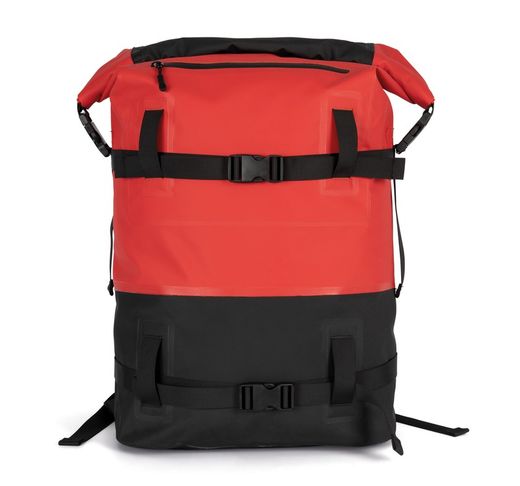 Wasserdichter Rucksack mit Kompressionsriemen