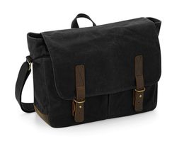 Mochila messenger Heritage de lona encerada