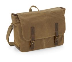 Mochila messenger Heritage de lona encerada