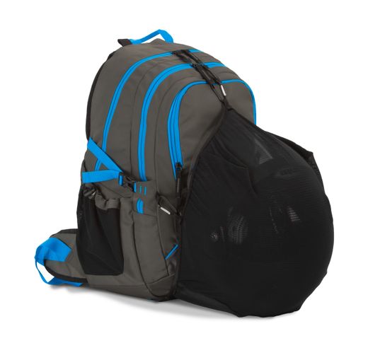 Freizeit-Rucksack mit Befestigung für Helm
