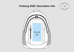 Mochila para portátil Freiburg