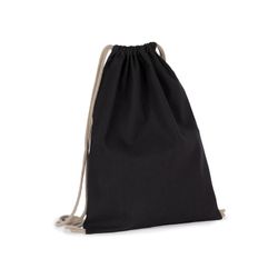 Kleiner Rucksack aus recyceltem Kordelzug.