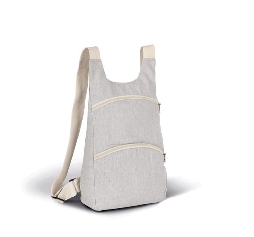 Zaino riciclato con tasca antifurto