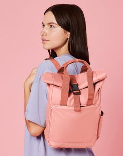 Mochila reciclada Mini doble asa Roll-Top