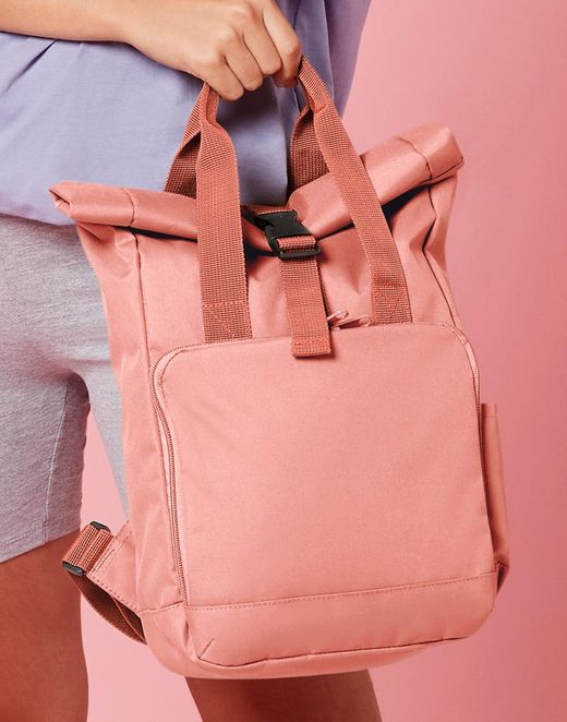 Mochila reciclada Mini doble asa Roll-Top