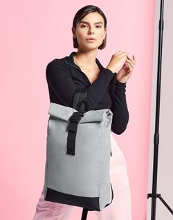 Reflektierender Roll-Top-Rucksack