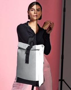 Reflektierender Roll-Top-Rucksack