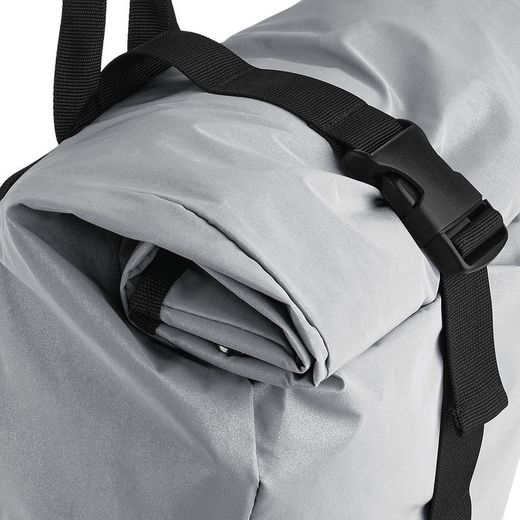 Reflektierender Roll-Top-Rucksack