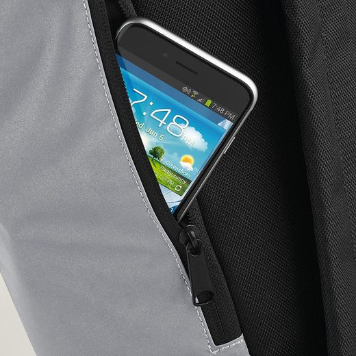 Reflektierender Roll-Top-Rucksack