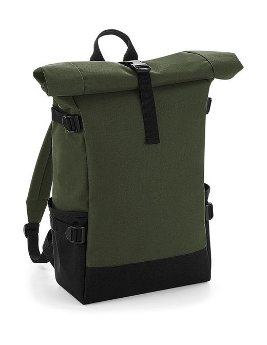Roll-Top Block Rucksack
