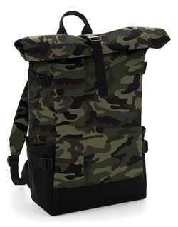Roll-Top Block Rucksack