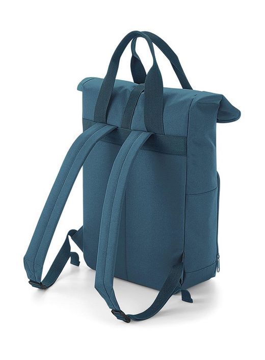 Roll Top Rucksack mit zwei Griffen