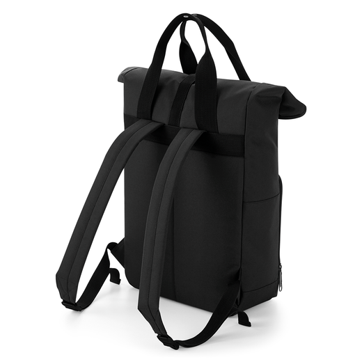 Roll Top Rucksack mit zwei Griffen