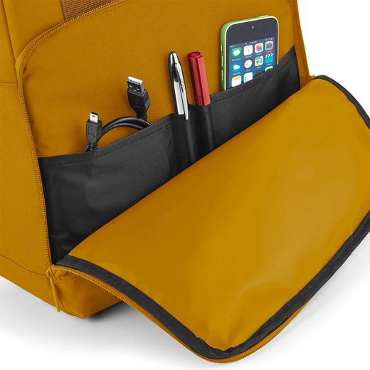 Roll Top Rucksack mit zwei Griffen