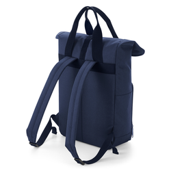 Roll Top Rucksack mit zwei Griffen