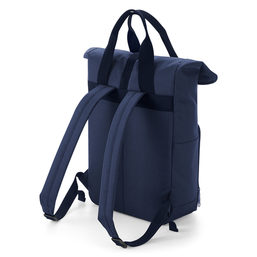 Roll Top Rucksack mit zwei Griffen