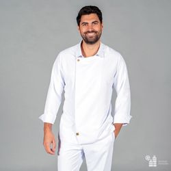 Chaqueta Cocina Unisex Arias Tejido Reciclado Microfibra