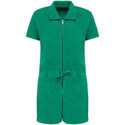 Umweltfreundliches Short-Jumpsuit aus Frottee für Damen