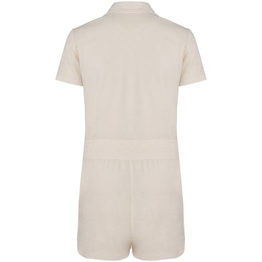 Umweltfreundliches Short-Jumpsuit aus Frottee für Damen