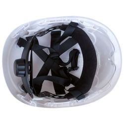 MONTANA, Casco dieléctrico EN397, EN50365 con Barbuquejo y visor transparente