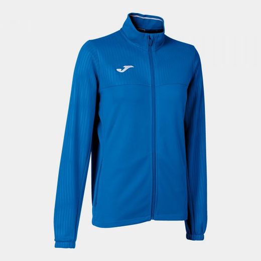 Sweat-shirt Montréal entièrement zippé Royal