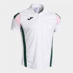 Montreal Short Sleeve Polo White Green