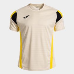Montreal Short Sleeve T-Shirt Beige Yellow