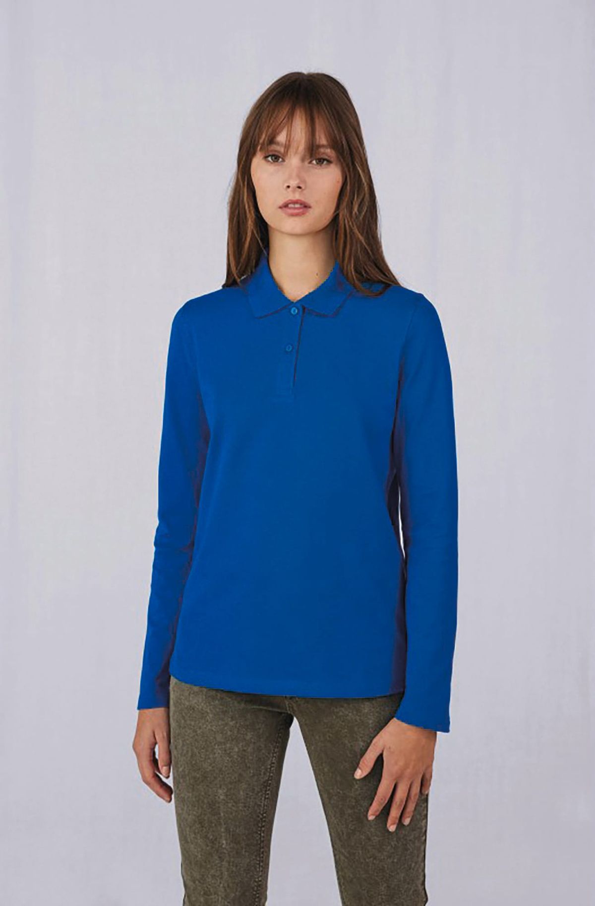 MY POLO 180 manga larga Mujer Black-L