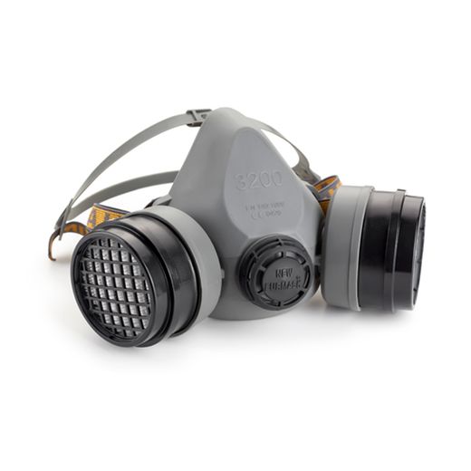 NEW EUROMASK 3200, semimáscara clase 1 para 2 filtros