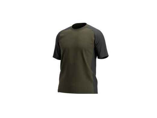 T-SHIRT OAK HOMME KAKI/GRIS FONCÉ marque Safety Jogger collection Industrielle