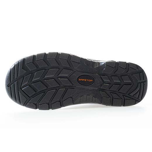 OHIO, bota de media caña S3, en piel de búfalo