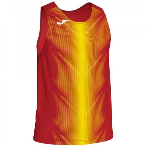 Olimpia T-Shirt Red-Yellow Sleeveless