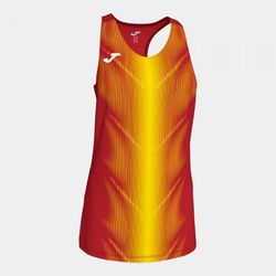 Olimpia T-Shirt Red-Yellow Sleeveless Woman