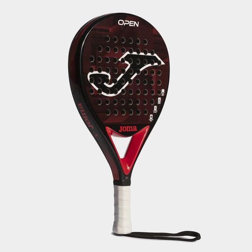 Open Paddle Racket Black Red