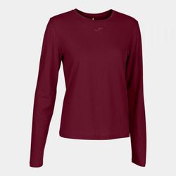Organic Long Sleeve T-Shirt Burgundy
