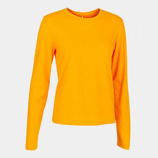 T-Shirt Bio Manche Longue Orange