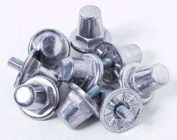Pack 100 Tacos Hexagonales De Aluminio