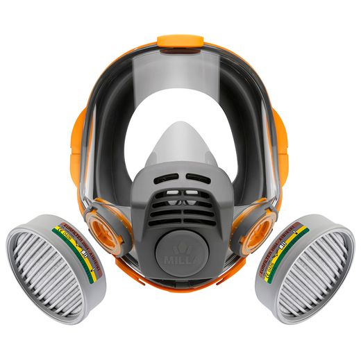 PANAREA-TWIN, máscara integral clase 3 para 2 filtros