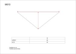 Lenço de chef 70x70 Aeromoça