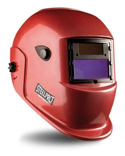 Pantalla Soldadura Electronica Optech Rojo Steelpro