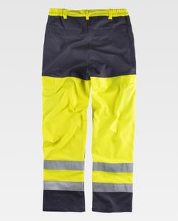 Pantalón AV ignífugo Amarillo / Marino