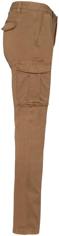 Pantalón cargo ecorresponsable efecto lavado hombre