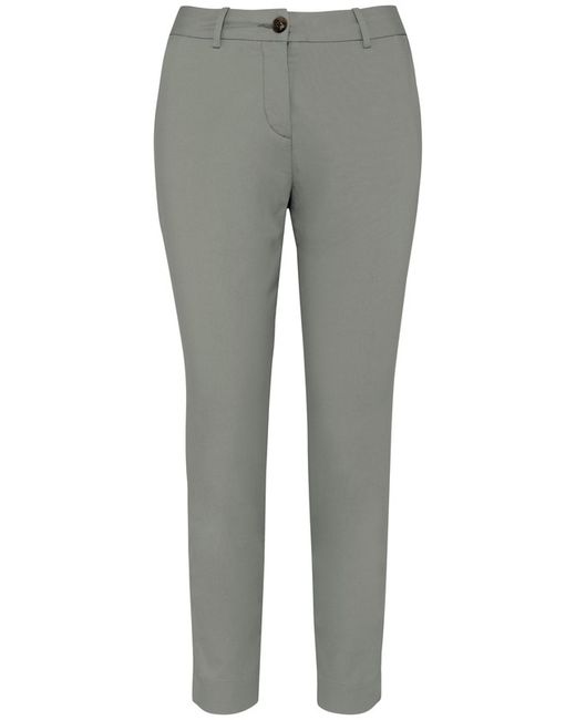 Pantalón chino 7/8 ecorresponsable mujer