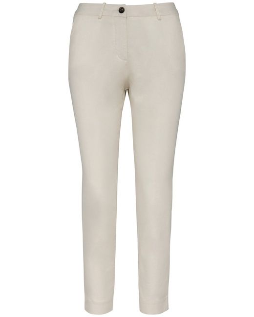 Pantalón chino 7/8 ecorresponsable mujer