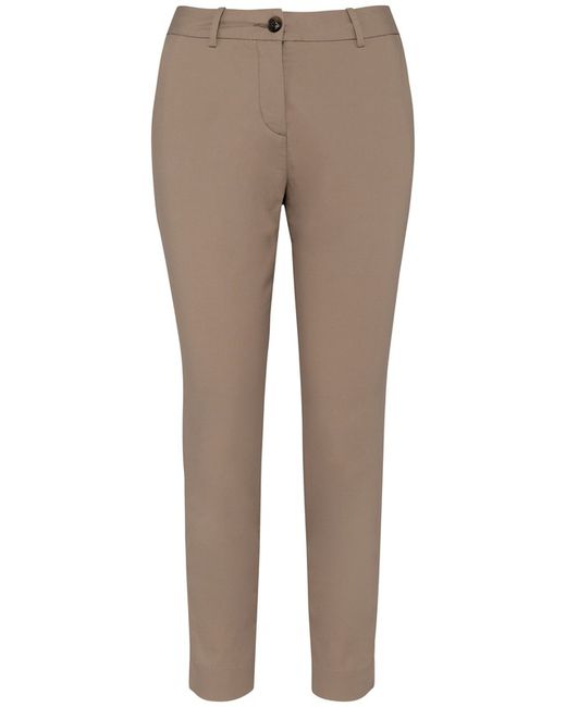 Pantalón chino 7/8 ecorresponsable mujer