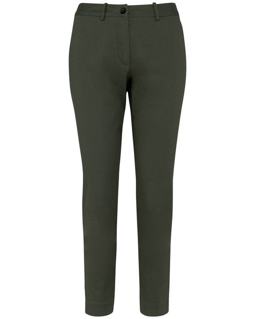 Pantalón chino 7/8 ecorresponsable mujer