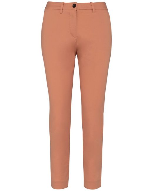 Pantalón chino 7/8 ecorresponsable mujer