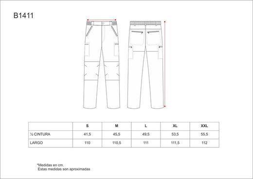 Kontrast Knie und Knie Hose in Kontrast Navy Grey